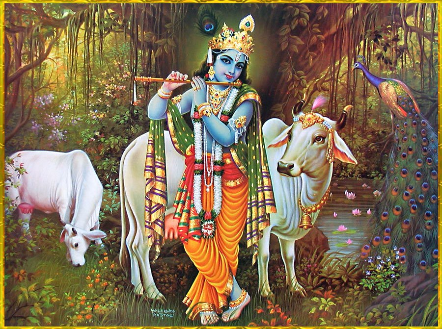 Krishna Art Image Download