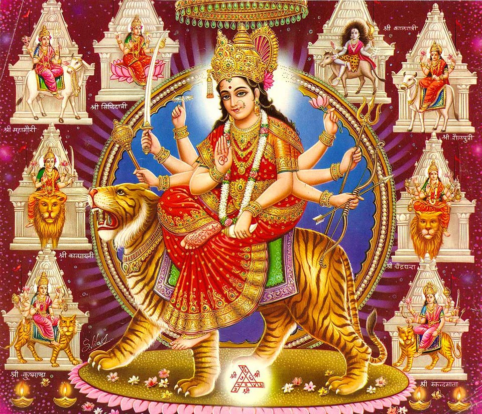 Online Maa durga wallpaper at Bhagvanpics