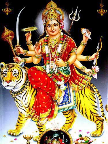 Maa Durga"s realm with our HD wallpapers