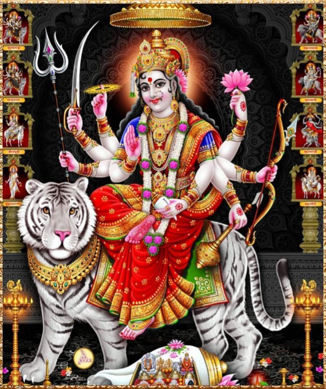 Online Maa durga wallpaper at Bhagvanpics